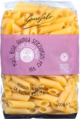 GAROFALO PENNE RIGATE SENZA GLUTINE 400 G - Farmacia-flash.it