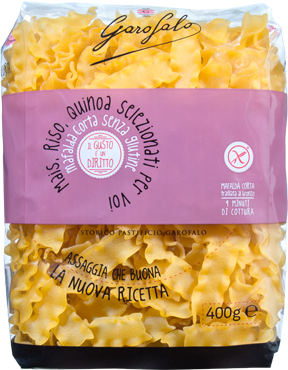 GAROFALO MAFALDA CORTA SENZA GLUTINE 400 G - Farmacia-flash.it