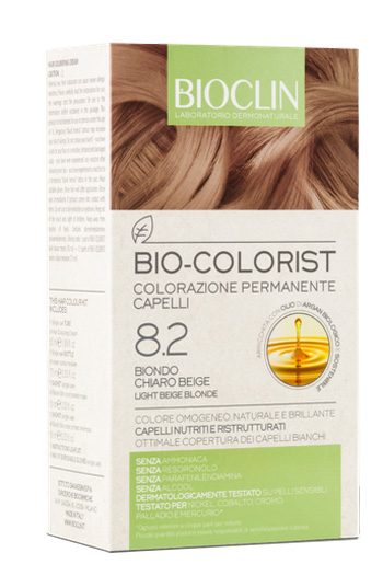 BIOCLIN BIO COLORIST 8,2 BIONDO CHIARO BEIGE - Farmacia-flash.it