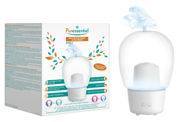 PURESSENTIEL DIFFUSORE BUBBLE ULTRASUONI PLASTICA - Farmacia-flash.it