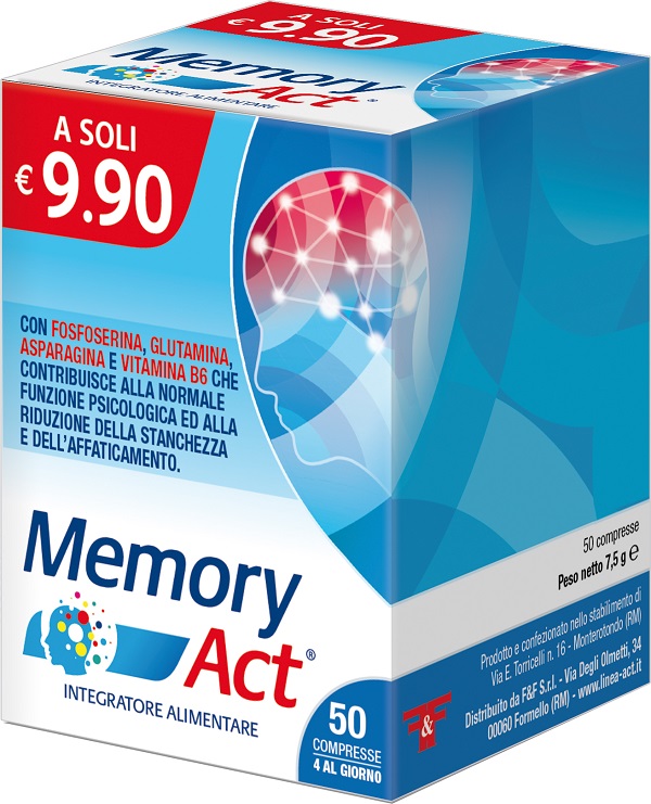 MEMORY ACT 50 COMPRESSE - Farmacia-flash.it