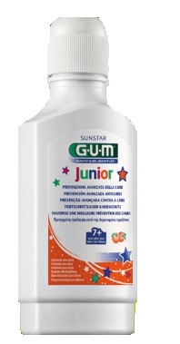 GUM JUNIOR MONSTER COLLUTORIO 300 ML PER BAMBINI DAI 6 ANNI IN SU - Farmacia-flash.it