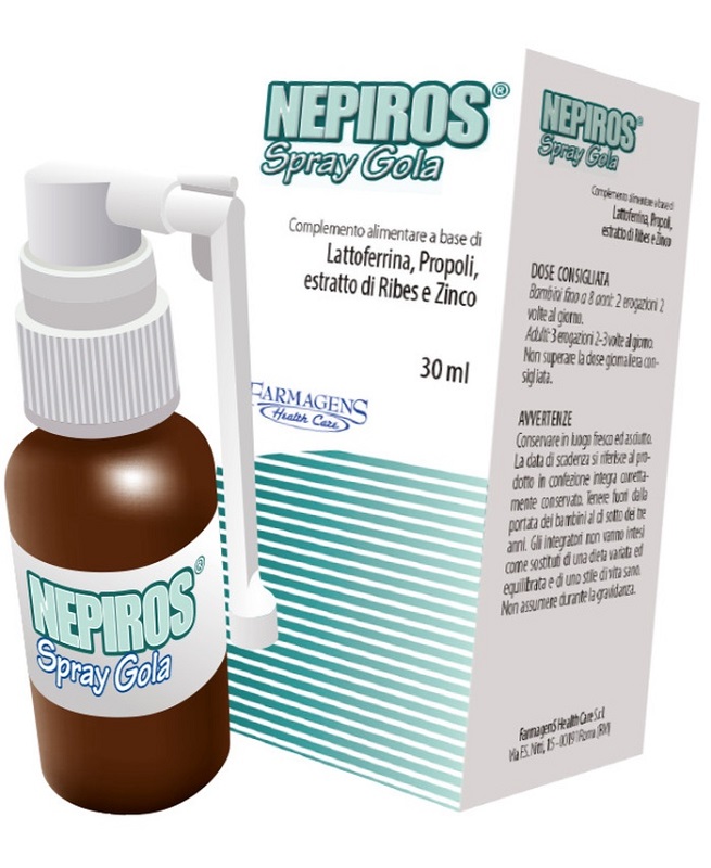 NEPIROS SPRAY GOLA 30 ML NUOVA FORMULA - Farmacia-flash.it