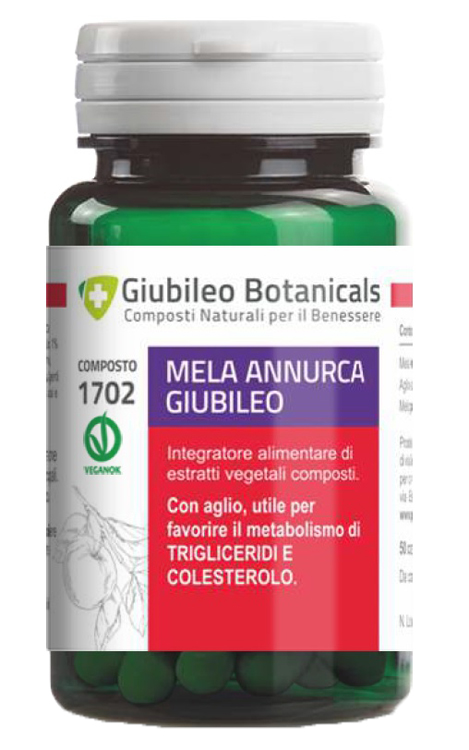 GIUBILEO BOTANICALS MELA ANNURCA 50 CAPSULE - Farmacia-flash.it