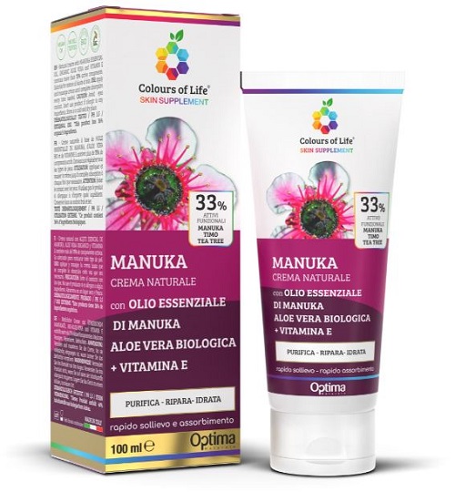 COLOURS OF LIFE SKIN SUPPLEMENT MANUKA CREMA 100 ML - Farmacia-flash.it