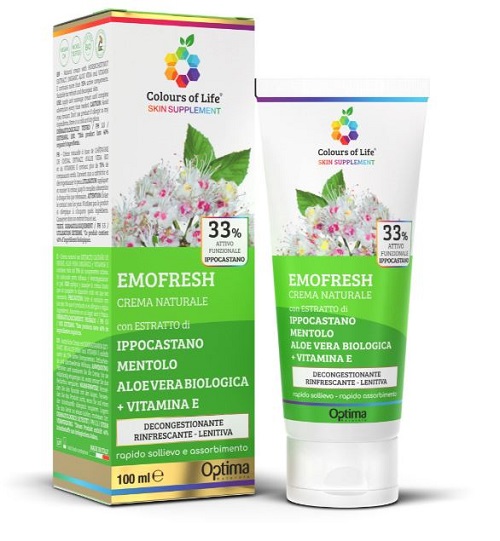 COLOURS OF LIFE SKIN SUPPLEMENT EMOFRESH CREMA 100 ML - Farmacia-flash.it