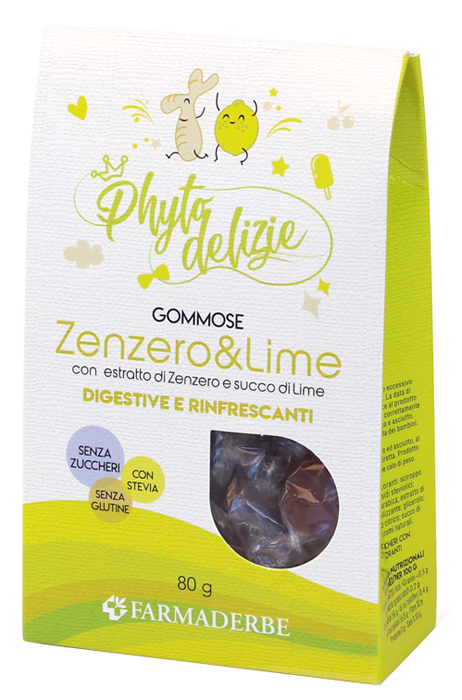 PHYTO DELIZIE GOMMOSE ZENZERO LIME 80 G - Farmacia-flash.it