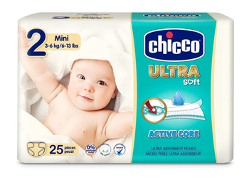 CHICCO PANNOLINO ULTRA CHICCHO MINI 25 X 10 - Farmacia-flash.it
