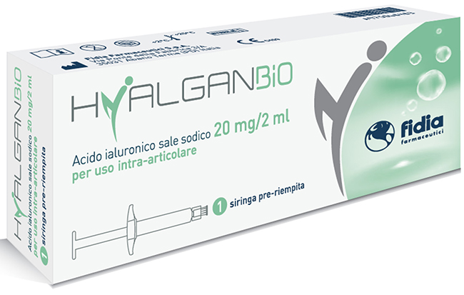 SIRINGA HYALGANBIO INTRA-ARTICOLARE 20MG 2 ML - Farmacia-flash.it
