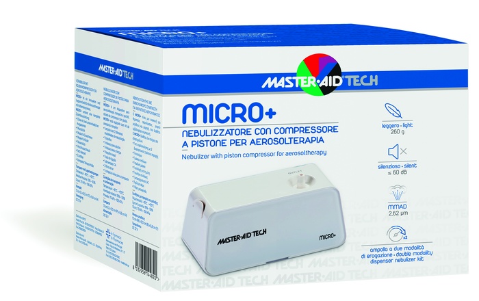 NEBULIZZATORE PISTONE MASTER AID TECH MICRO+ - Farmacia-flash.it