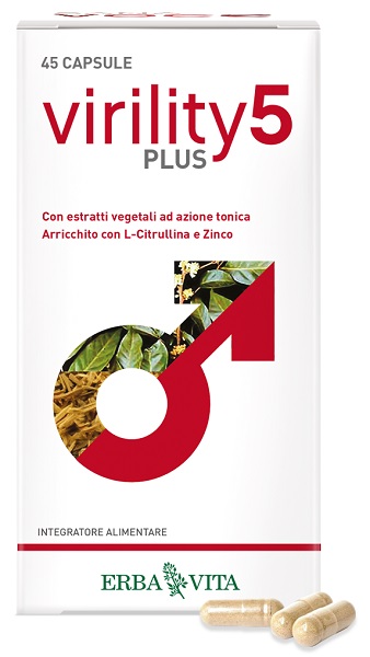 VIRILITY 5 PLUS 45 CAPSULE - Farmacia-flash.it