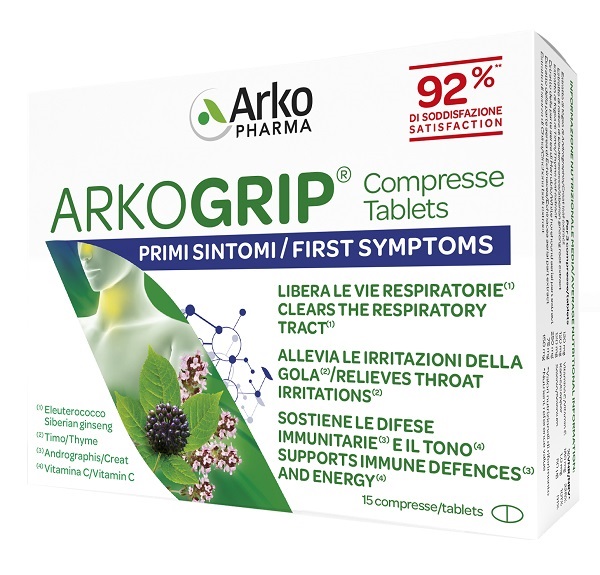 ARKOGRIP 15 COMPRESSE - Farmacia-flash.it