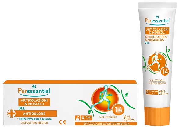 PURESSENTIEL GEL ARTICOLAZIONI & MUSCOLI 60 ML - Farmacia-flash.it