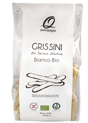 PANE QUAGLIA GRISSINI BIO BIANCHI 200 G - Farmacia-flash.it