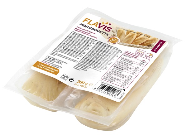 MEVALIA FLAVIS MINI BAGUETTE 200 G - Farmacia-flash.it
