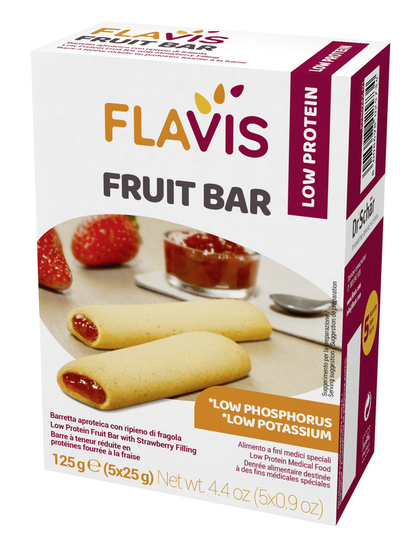 MEVALIA FLAVIS FRUIT BAR 125 G - Farmacia-flash.it