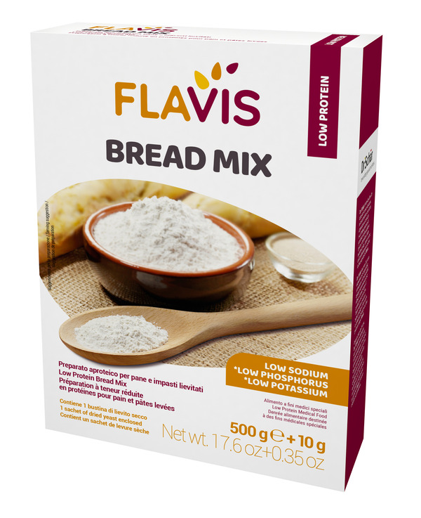 MEVALIA FLAVIS BREAD MIX 500 G - Farmacia-flash.it