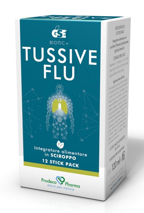 GSE TUSSIVE FLU 12 STICKPACK - Farmacia-flash.it