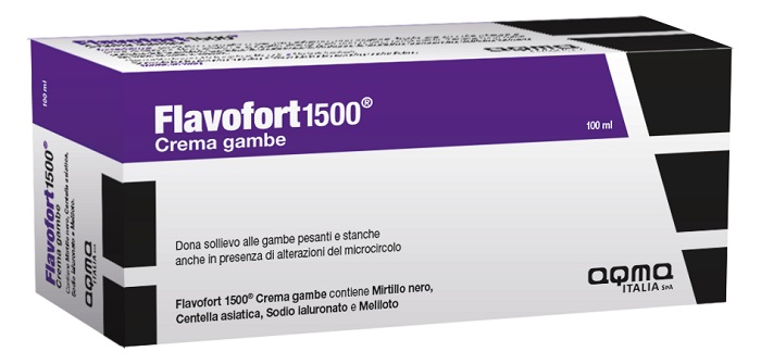 FLAVOFORT 1500 CREMA GAMBE 100 ML - Farmacia-flash.it