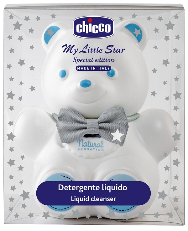 CHICCO COSMETICI NATURAL SENSATION DETERGENTE ORSO STARS - Farmacia-flash.it