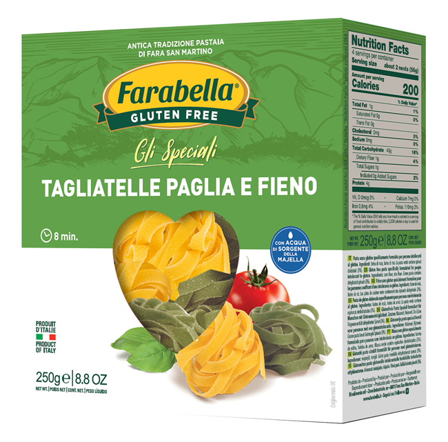 FARABELLA TAGLIATELLE PAGLIA FIENO 250 G - Farmacia-flash.it