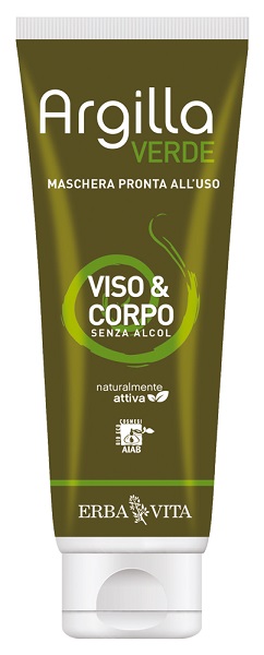 ARGILLA VERDE MASCHERA PRONTA 250 ML - Farmacia-flash.it