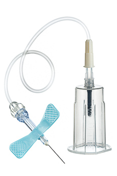 AGO BUTTERFLY NIPRO STANDART WINGED SET 23 GAUGE 50 PEZZI - Farmacia-flash.it