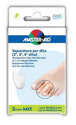 SEPARATORE DITA MASTER-AID 1 S + 2 M 3 PEZZI - Farmacia-flash.it