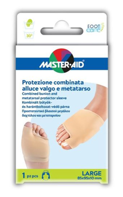 PROTEZIONE MASTER-AID PER ALLUCE VALGO E METATARSO L 1 PEZZO - Farmacia-flash.it