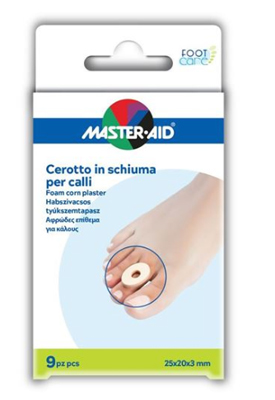 PROTEZIONE MASTER-AID IN SCHIUMA PER CALLI SPESSORE 3 MM 9 PEZZI - Farmacia-flash.it