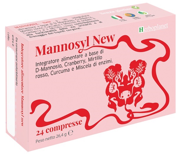 MANNOSYL NEW 24 COMPRESSE - Farmacia-flash.it
