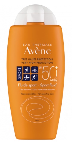 EAU THERMALE AVENE SOLARE FLUIDO SPORT SPF 50+ 100 ML - Farmacia-flash.it