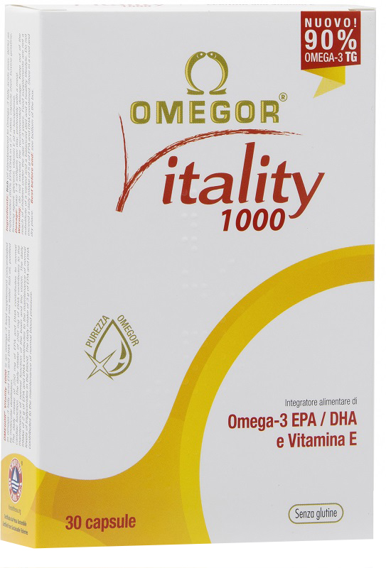 OMEGOR VITALITY 1000 30 CAPSULE MOLLI - Farmacia-flash.it