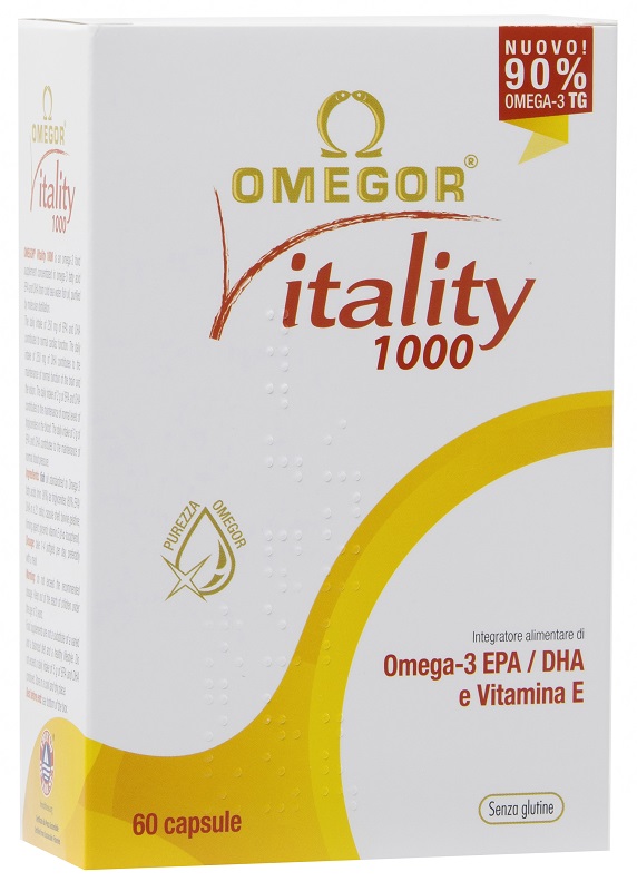 OMEGOR VITALITY 1000 60 CAPSULE MOLLI - Farmacia-flash.it