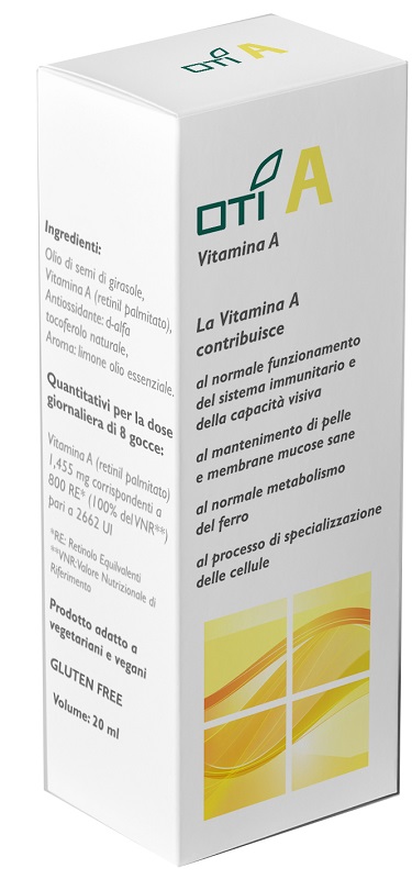 OTI A VITAMINA A GOCCE 20ML - Farmacia-flash.it