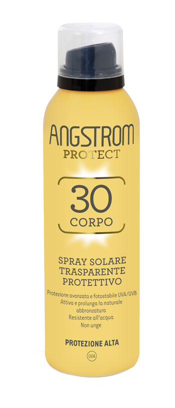 ANGSTROM PROTECT 30 CORPO SPRAY SOLARE TRASPARENTE 150 ML - Farmacia-flash.it