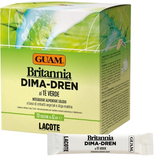 GUAM BRITANNIA DIMA DREN 30 BUSTINE DA 12 ML - Farmacia-flash.it