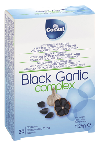 BLACK GARLIC COMPLEX 30 CAPSULE - Farmacia-flash.it