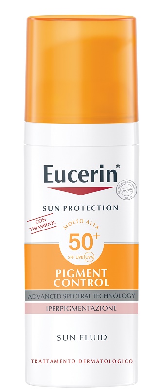 EUCERIN SUN FLUIDO ANTIPIGMENT SPF 50+ 50 ML - Farmacia-flash.it
