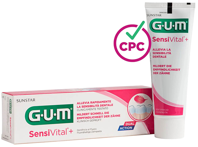GUM SENSIVITAL + DENTIFRICIO 75 ML - Farmacia-flash.it