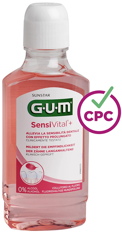 GUM SENSIVITAL + COLLUTORIO 300 ML - Farmacia-flash.it