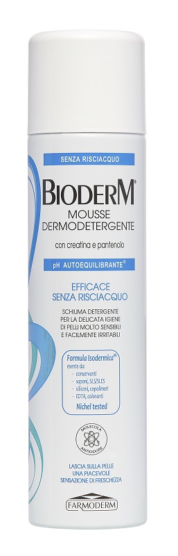 BIODERM MOUSSE DERMODETERGENTE 400 ML - Farmacia-flash.it