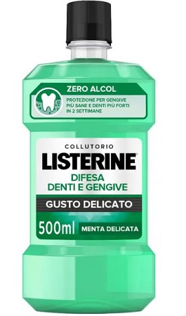 LISTERINE DENTI & GENGIVE DELICATO 500 ML - Farmacia-flash.it
