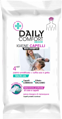 DAILY COMFORT SENIOR PANNI SHAMPOO 4 PEZZI - Farmacia-flash.it