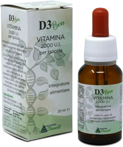D3 BEN VITAMINA 20 ML - Farmacia-flash.it