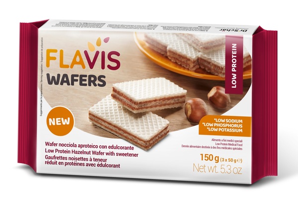 MEVALIA FLAVIS WAFER NOCCIOLA 150 G - Farmacia-flash.it