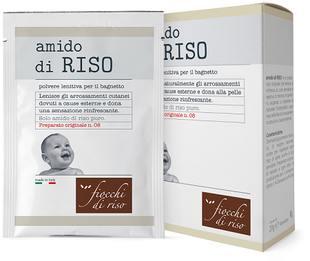 FIOCCHI DI RISO AMIDO DI RISO POLVERE LENITIVO 100 G - Farmacia-flash.it