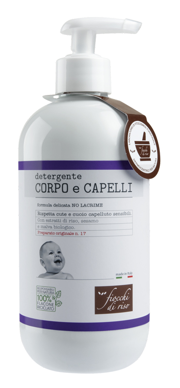 FIOCCHI DI RISO DETERGENTE CAPELLI E CORPO 400 ML - Farmacia-flash.it