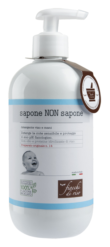 FIOCCHI DI RISO SAPONE NON SAPONE DELICATO 400 ML - Farmacia-flash.it