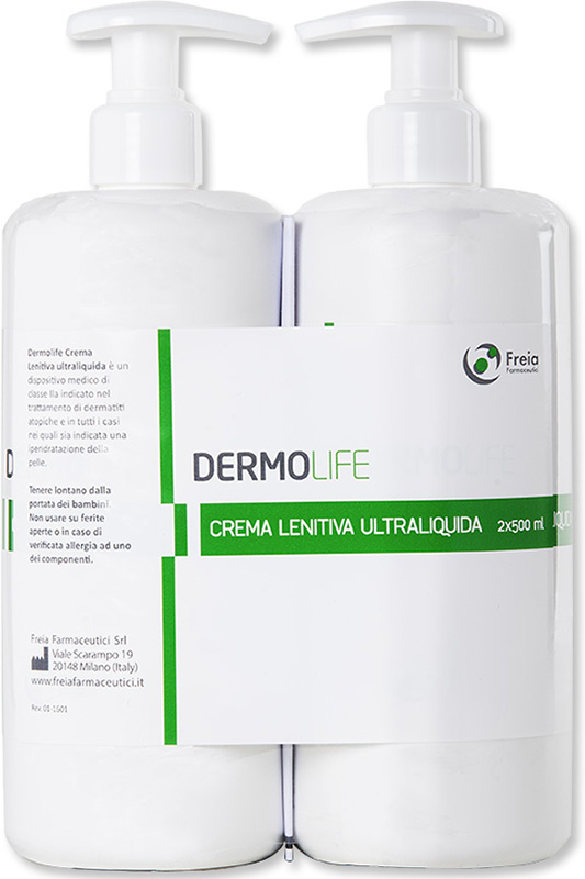 DERMOLIFE CREMA LENITIVA ULTRALIQUIDA 1000 ML - Farmacia-flash.it